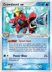 Crawdaunt ex - Pokémon