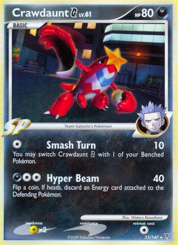 Crawdaunt G - Pokémon