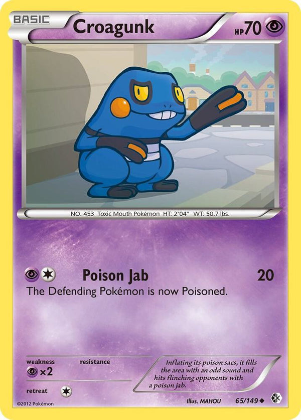 Croagunk (65) - Pokémon