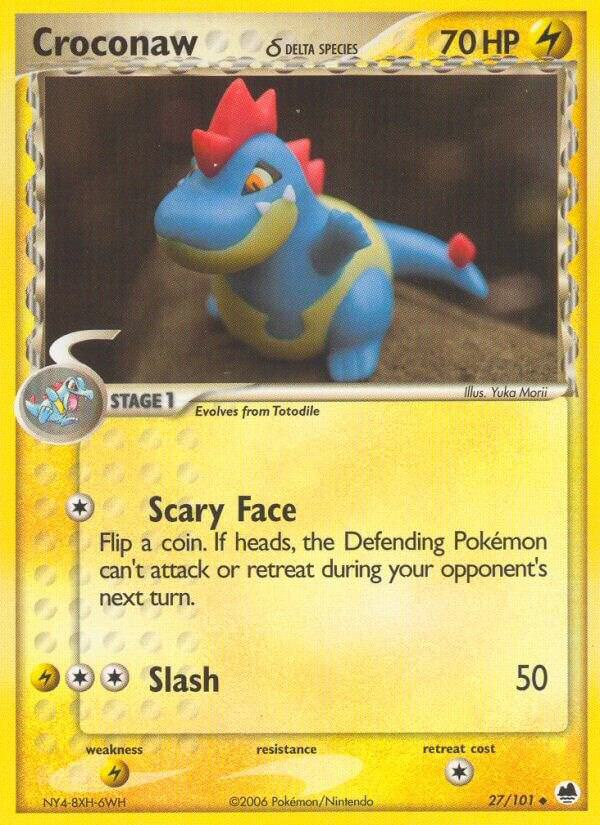 Croconaw (Delta Species) - Pokémon