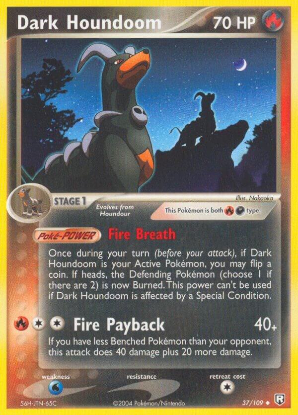 Dark Houndoom - 037/109 - Pokémon