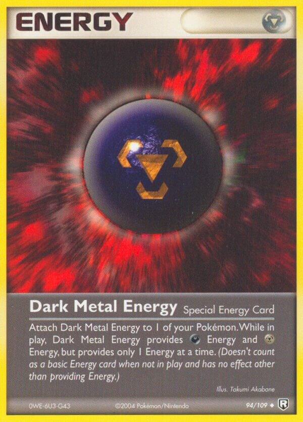 Dark Metal Energy - Pokémon
