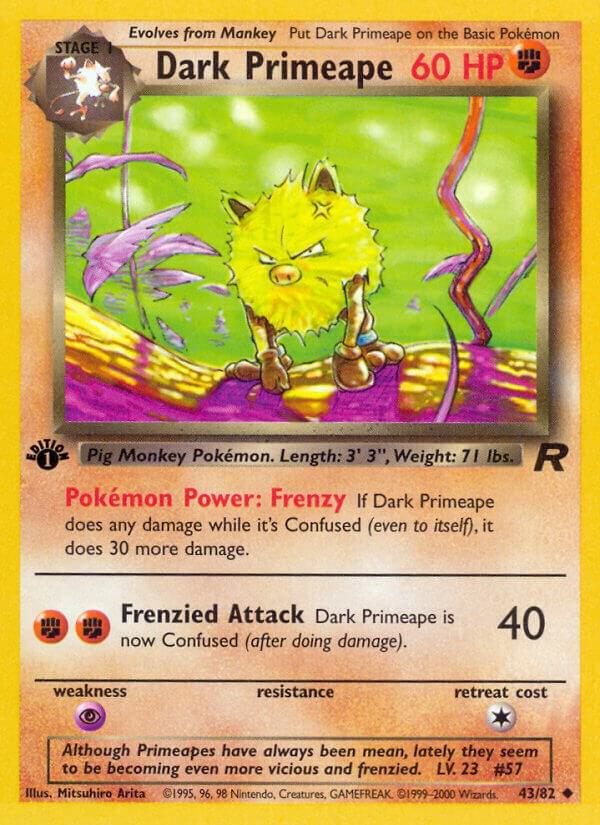 Dark Primeape - Pokémon