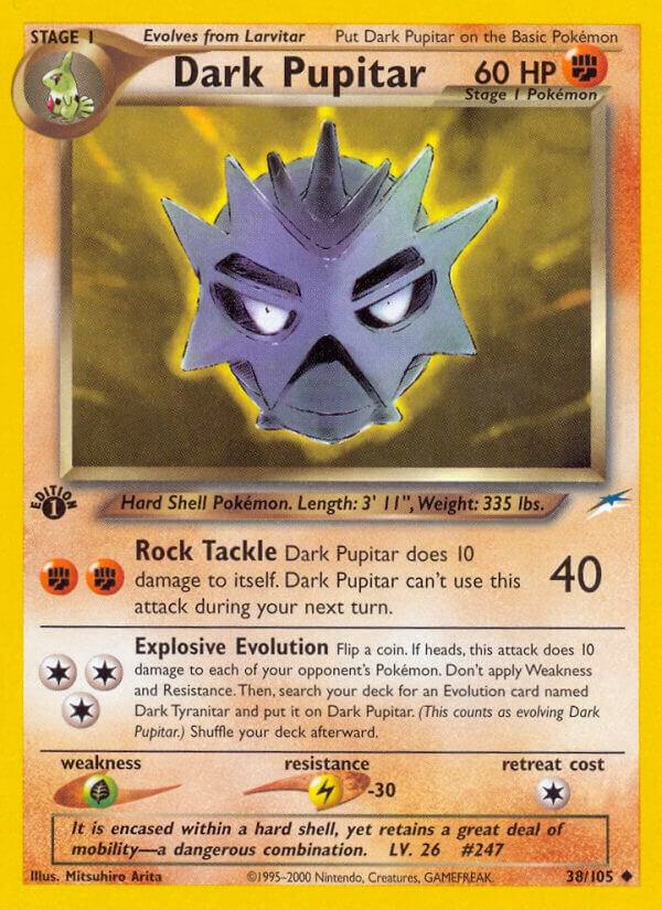 Dark Pupitar - Pokémon