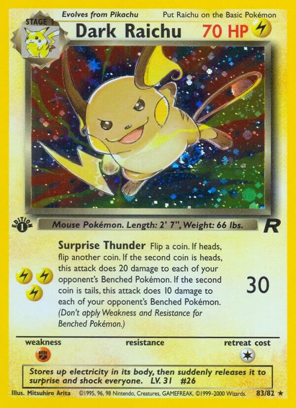 Dark Raichu - Pokémon