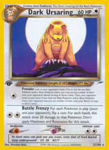 Dark Ursaring - Pokémon