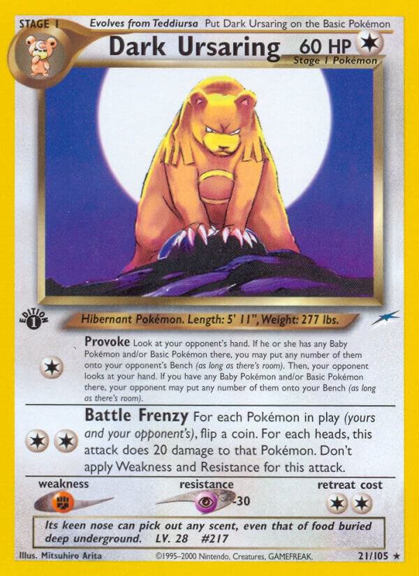 Dark Ursaring - Pokémon