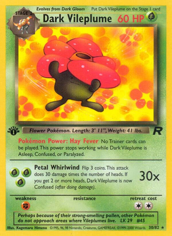 Dark Vileplume (30) - Pokémon
