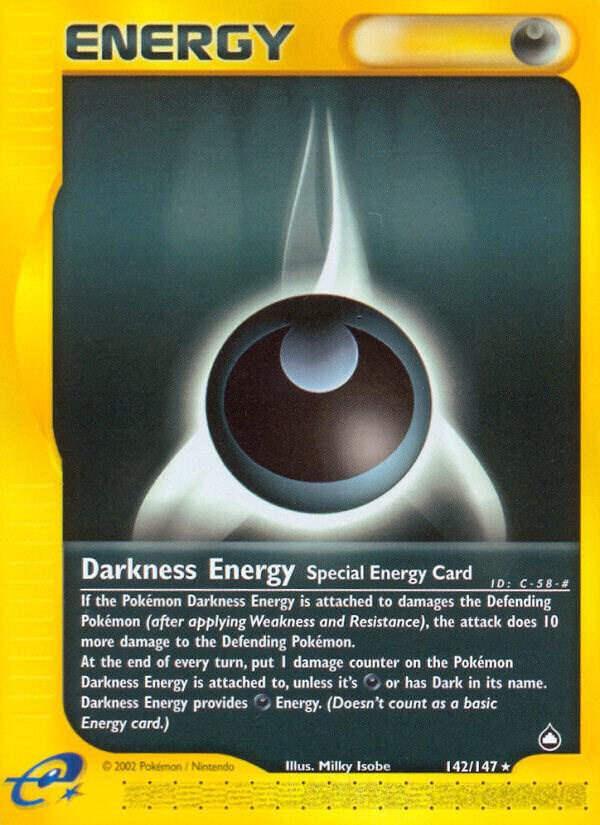 Darkness Energy - Pokémon