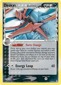 Deoxys (Delta Species - Attack Forme) - Pokémon