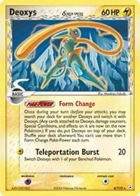 Deoxys (Delta Species - Speed Forme) - Pokémon