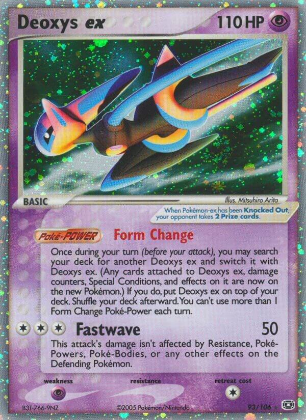 Deoxys ex (Speed Forme) - Pokémon