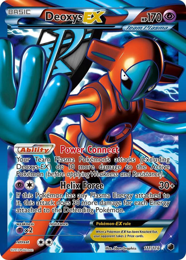 Deoxys EX (Team Plasma) (Full Art) - Pokémon