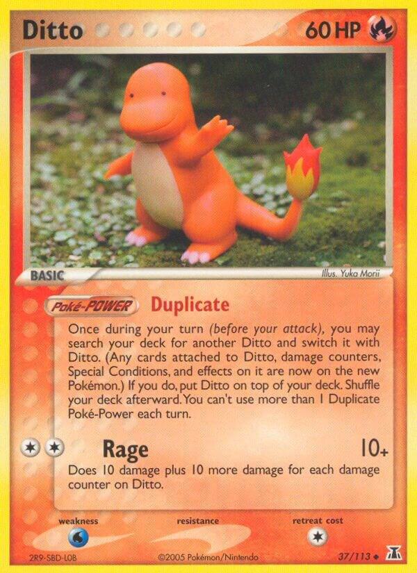 Ditto - 037/113 (Charmander) - Pokémon