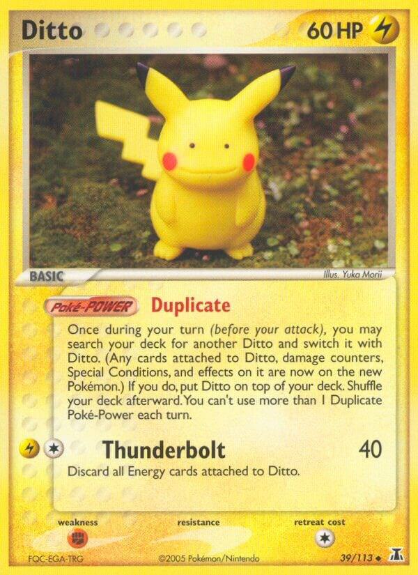 Ditto - 039/113 (Pikachu) - Pokémon