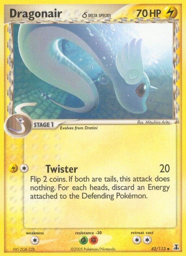 Dragonair - 42/113 (Delta Species) - Pokémon
