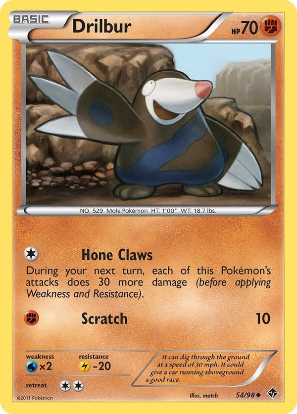 Drilbur (54) - Pokémon