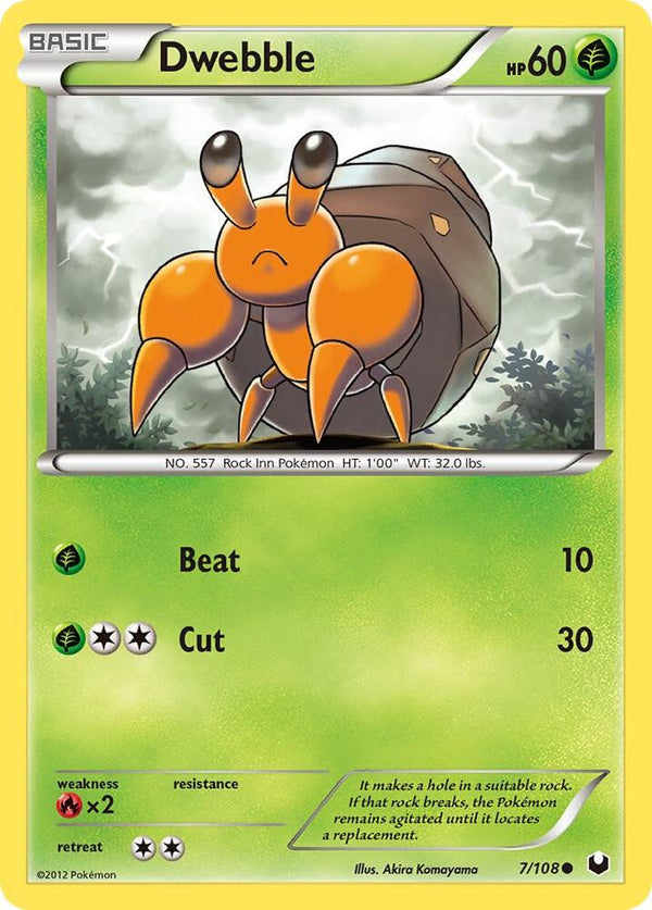 Dwebble - Pokémon