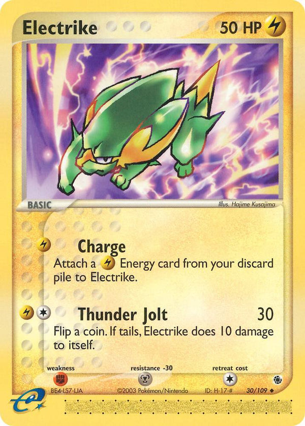 Electrike - 30/109 - Pokémon