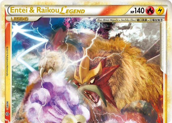 Entei & Raikou Legend (top) - Pokémon