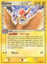Fearow (Delta Species) - Pokémon