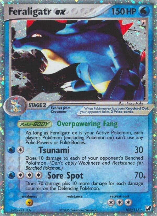 Feraligatr ex - Pokémon