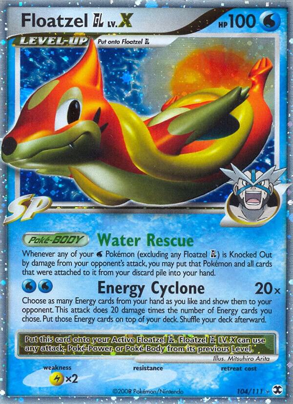 Floatzel GL Lv.X - Pokémon