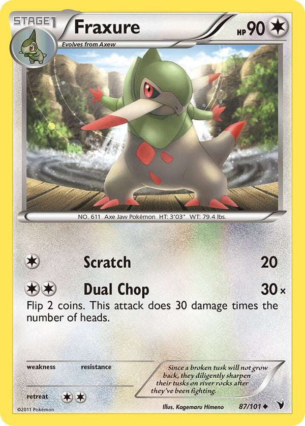 Fraxure - Pokémon
