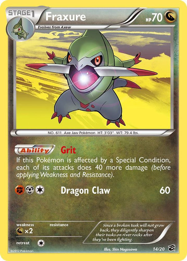 Fraxure (14) - Pokémon