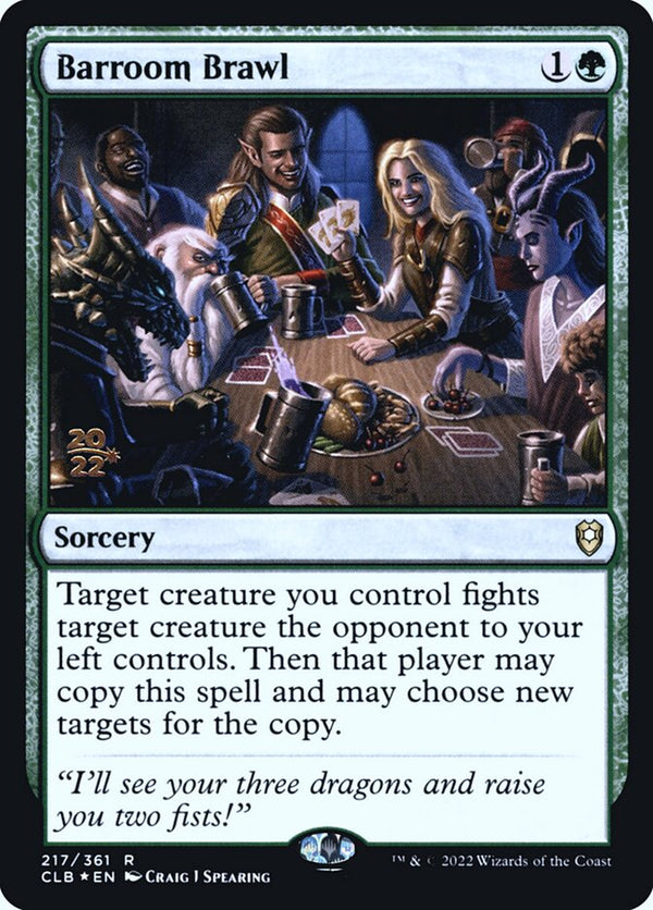 Barroom Brawl - Magic: The Gathering