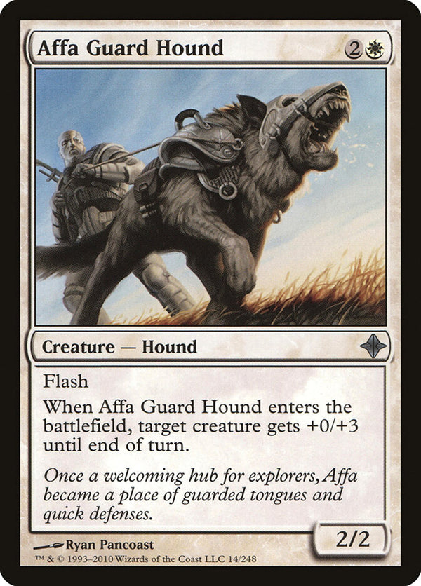 Affa Guard Hound - Magic: The Gathering