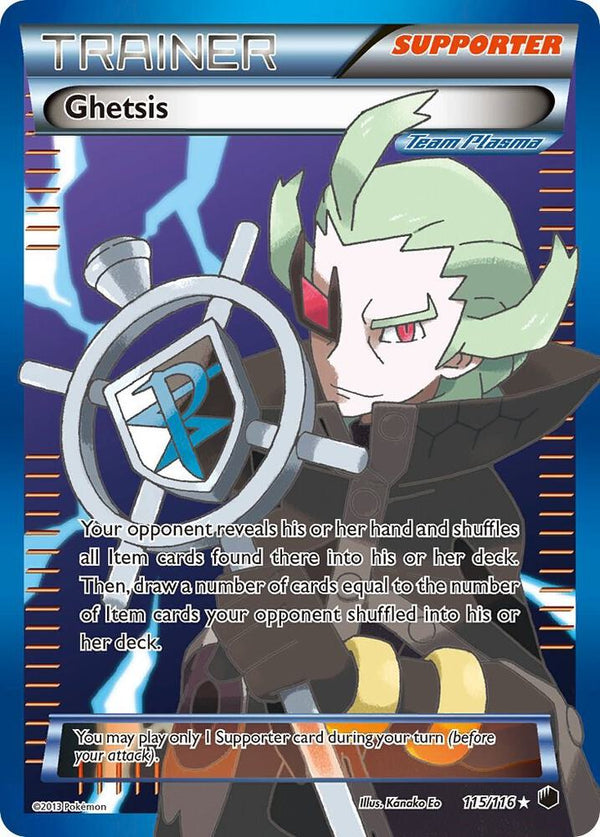 Ghetsis (Team Plasma) (Full Art) - Pokémon