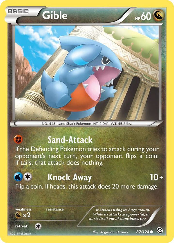 Gible (87) - Pokémon