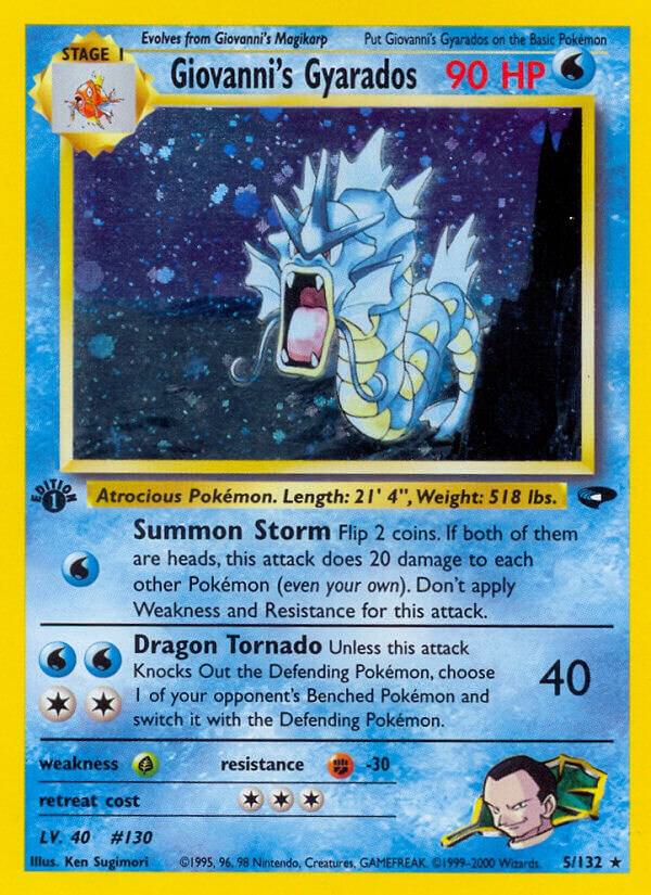 Giovanni's Gyarados - Pokémon
