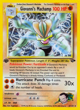 Giovanni's Machamp - Pokémon