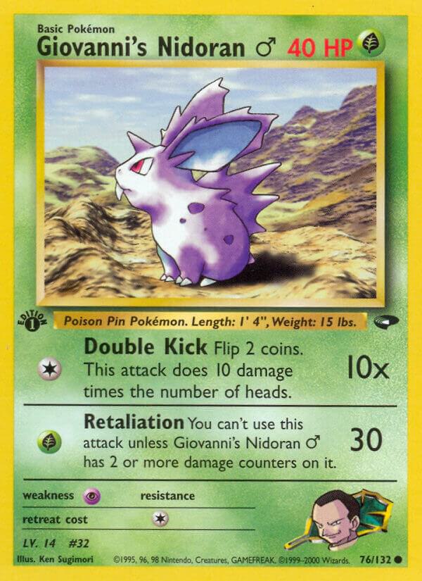 Giovanni's Nidoran M - Pokémon
