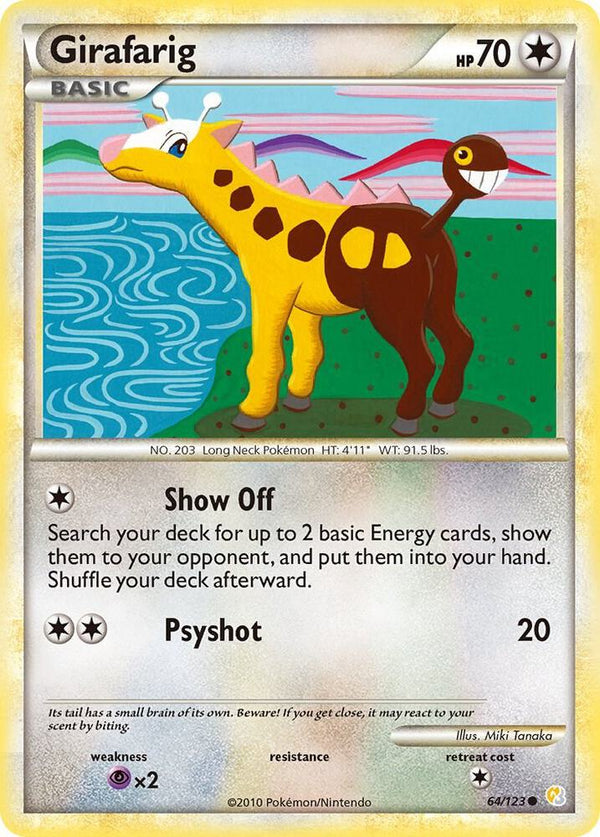 Girafarig - Pokémon