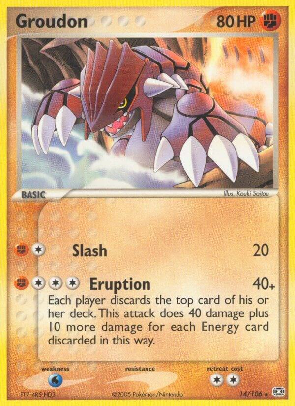 Groudon - 014/106 - Pokémon