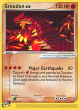 Groudon ex - 002 (Nintendo Power Magazine) - Pokémon