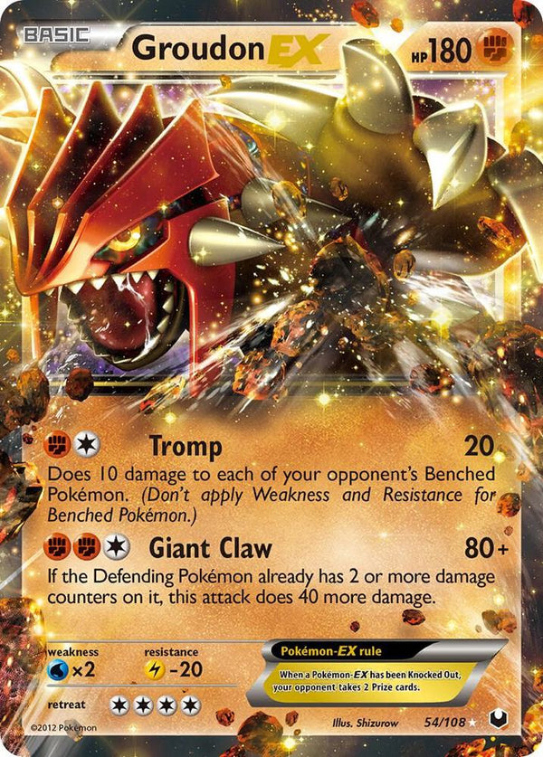 Groudon EX - Pokémon