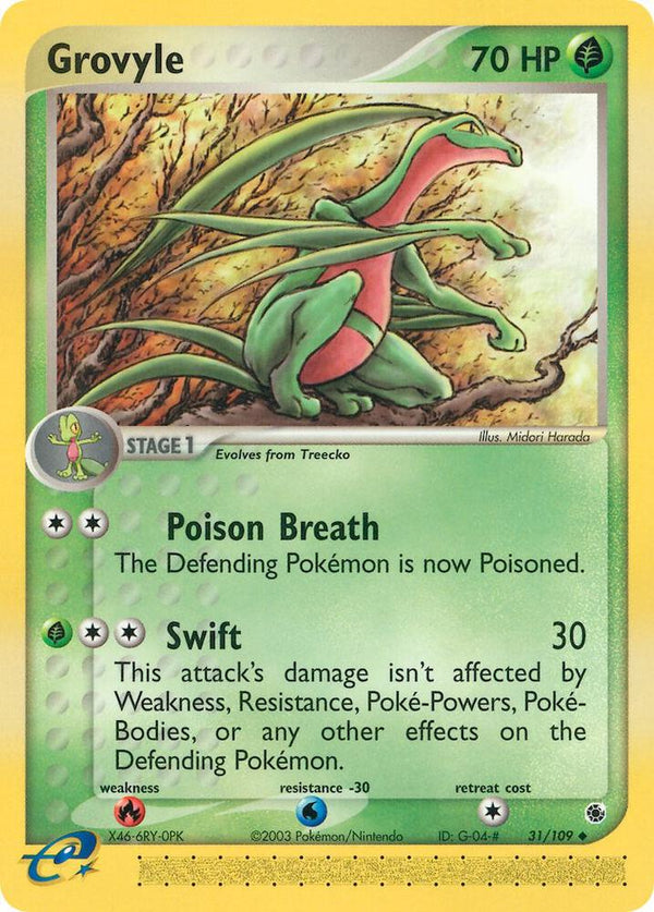 Grovyle - 31/109 - Pokémon