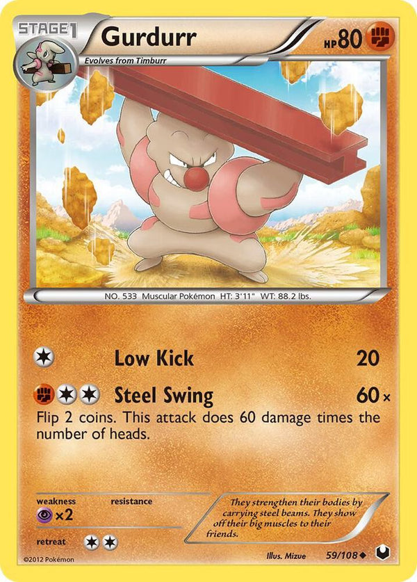 Gurdurr - Pokémon