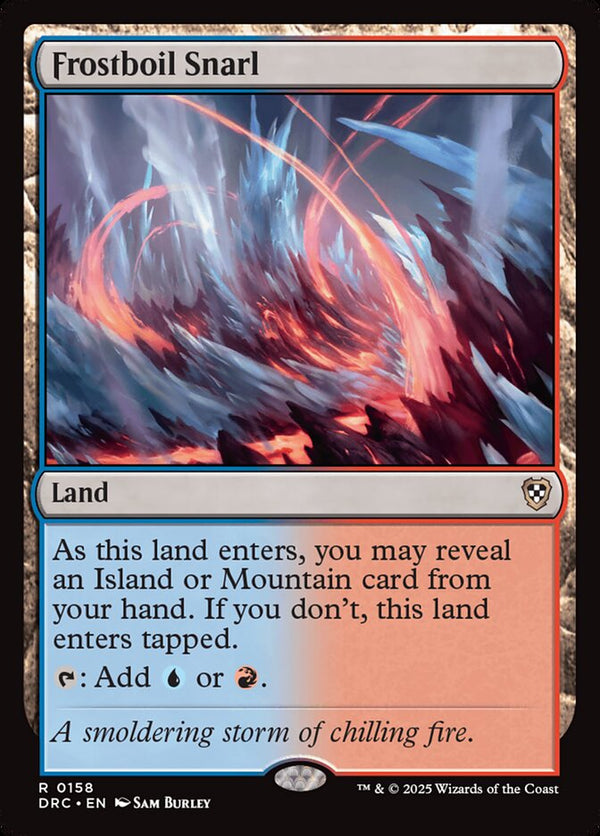 Frostboil Snarl - Magic: The Gathering