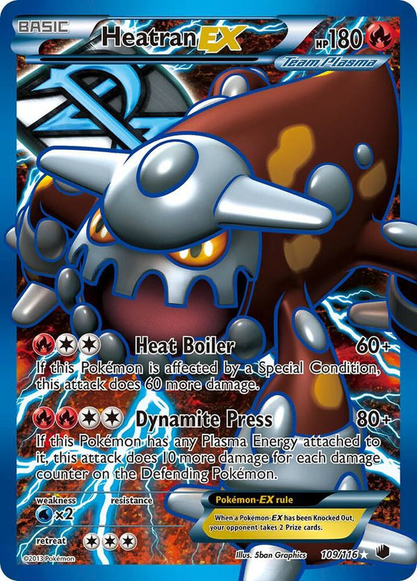 Heatran EX (Team Plasma) (Full Art) - Pokémon