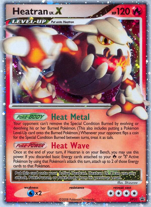 Heatran LV.X - DP31 - Pokémon