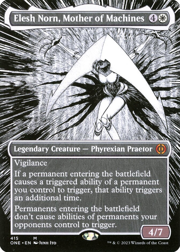 Elesh Norn, Mother of Machines (Borderless) - Magic: The Gathering