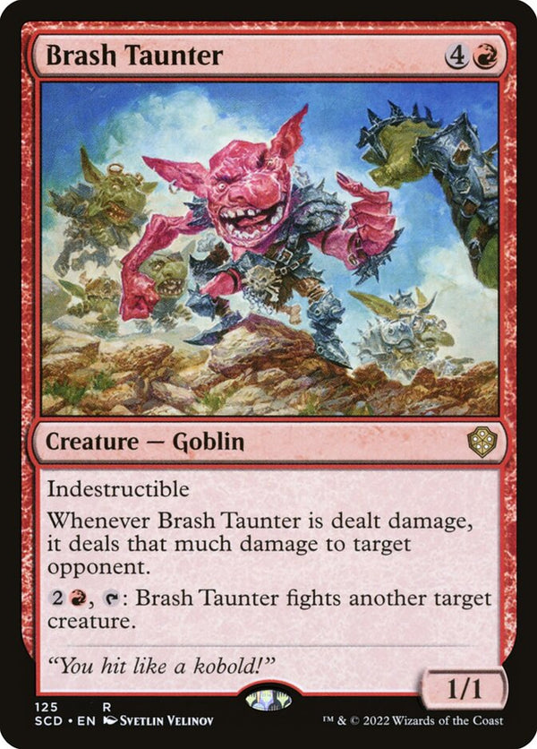 Brash Taunter - Magic: The Gathering