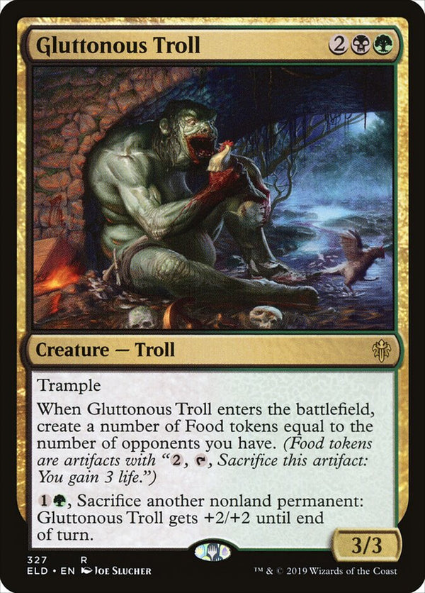 Gluttonous Troll - Magic: The Gathering