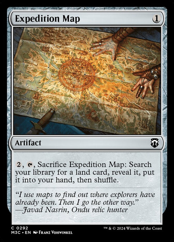Expedition Map - Magic: The Gathering