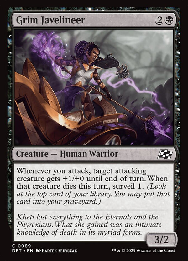 Grim Javelineer - Magic: The Gathering